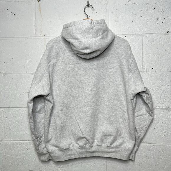 Supreme Script Hooded Pullover “Ash Grey” SS23 - Picture 3 of 11